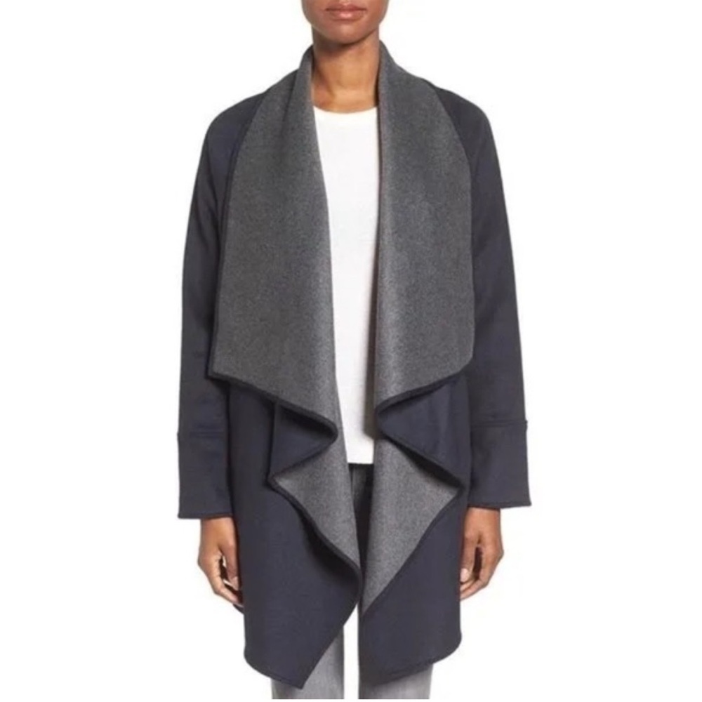Michael Kors Burgundy Wool Coat